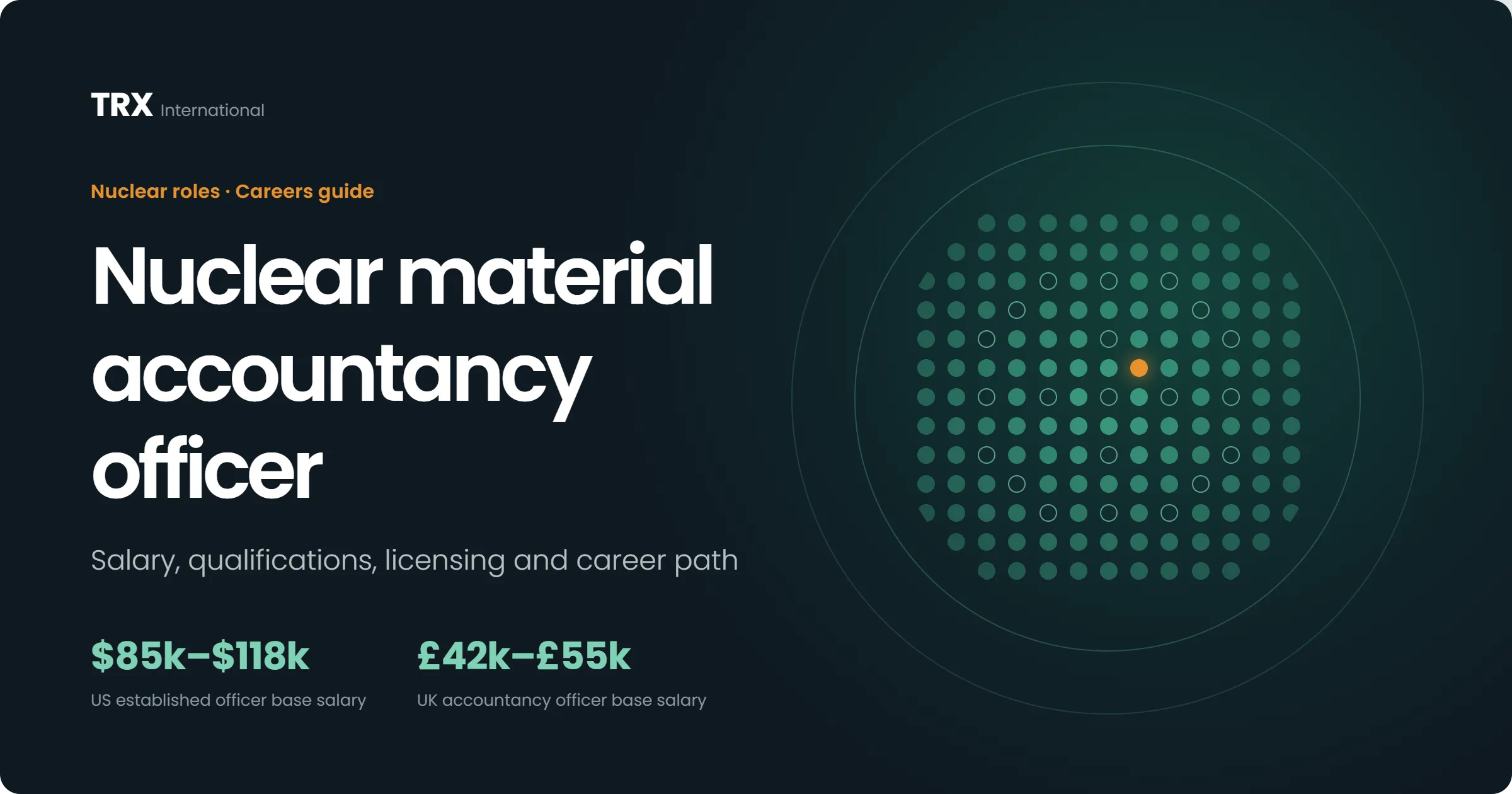 How to Become a Nuclear Material Accountancy Officer